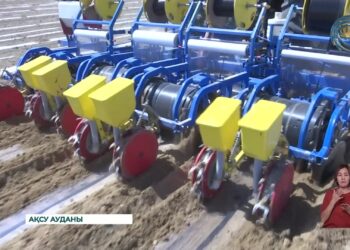 Ақсуда су үнемдеу технологиясын енгізіп жатыр