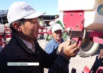 15 жылдан бері дала төсінде тер төгіп, еңбек етіп келеді