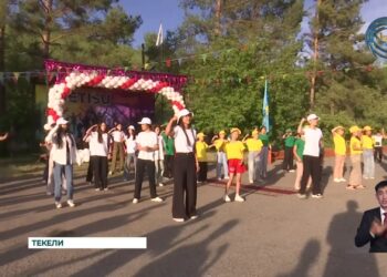 В городе Текели состоялось открытие детского оздоровительного лагеря «Жетысу»