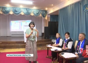 В Алматинской области прошла международная устная командная олимпиада по школьным предметам