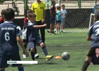 Алматы облыстық футболдан мамандандырылған спорт мектебінің ашылғанына бір жыл