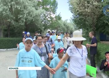 В Алматинской области началась работа инклюзивного лагеря