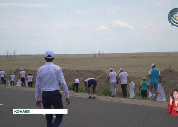 Астана қаласынан бастау алған «Таза Қазақстан» Road-эстафетасы Алматы облысында түйнделді