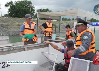 На озере Алаколь были усилены меры безопасности
