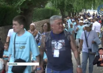 В Алматинской области началась работа инклюзивного лагеря