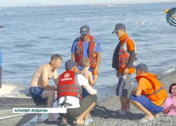 Алакөлде ер адам суға батып кетті