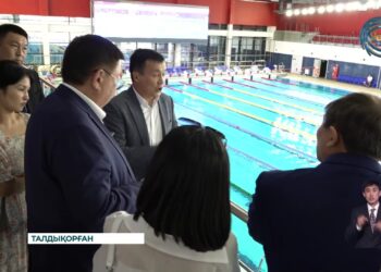 Парламент сенатының депутаттары Сұлтан Дүйсембинов пен Ғалиасқар Сарыбаев Жетісу облысына келді