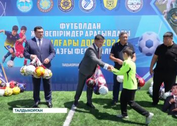 В Талдыкоргане продолжается летний региональный чемпионат по футболу