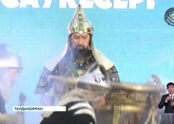 Көксу ауданында “Андас” кітабінің тұсауы кесілді