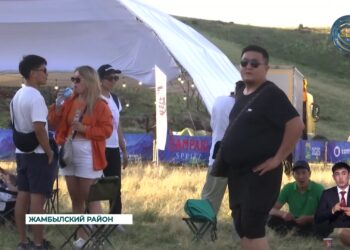 В Жамбылском районе проходит международный форум предпринимателей