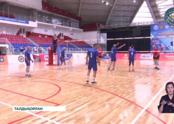 Талдықорғанда волейболдан республикалық турнир өтті