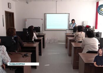 В Талдыкоргане состоялся языковой форум для учителей казахского языка и литературы