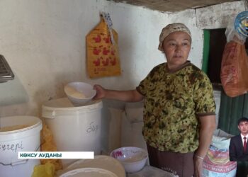 Талқан жасап, кәсібін дөңгелетіп отыр