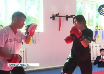 Жас кәсіпкер өз ауылына шағын спорт зал салып берді