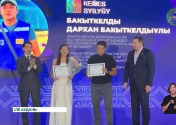 Алматы облысының фельдшері «Алтын жүрек» сыйлығының иегері атанды