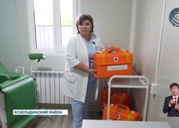 Сразу 4 медицинских пункта распахнули свои двери в канун дня Конституции в области Жетысу