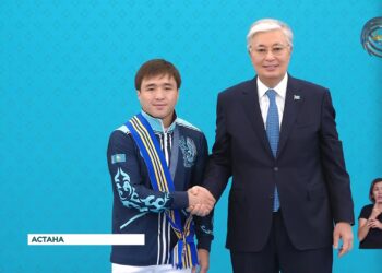 Президент Олимпиада ойындарының жеңімпазы мен жүлдегерлерін марапаттады