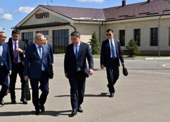 Олжас Бектенов Жетісу облысына жұмыс сапарымен келді