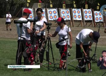 В Талдыкоргане стартовал чемпионат Казахстана по стрельбе из лука среди юношей и мужчин