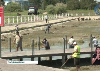 Талдықорғандықтар «Таза бейсенбі» акциясында белсенділік танытты