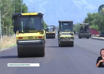 Строительство автодороги на въезде в Енбекшиказахский район должно завершиться к концу текущего года