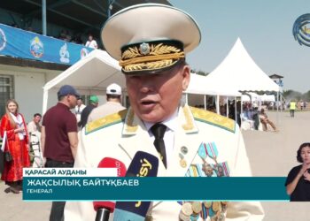 Қарасай ауданында Дінмұхамед Қонаевтың жүлдесіне арналған ұлттық спорт түрлерінен жарыс өтті