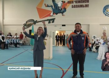 Елтай ауылында жаңа мектеп ашылды