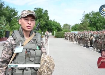 Қонаевта әскери міндеттілер арасында арнайы оқу-жаттығу басталды