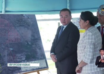 Продолжился рабочий визит делегации акима области