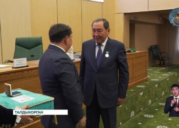 В область Жетісу с рабочим визитом прибыл Дархан Жазыкбай