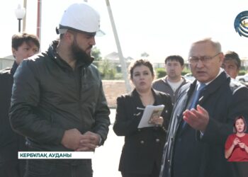 Бейбіт Исабаев Кербұлақ ауданының тұрғындарымен кездесті