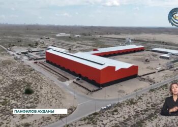 “Қорғас-Шығыс қақпасыдағы” өнеркәсіп қаласы күннен күнге жанданып келеді