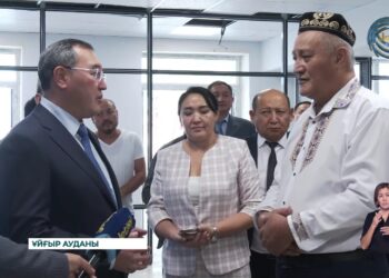 Облыс әкімі Марат Сұлтанғазиев ауыл шаруашылық нысандарын аралап көрді