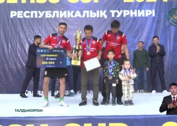 В Талдыкоргане прошел турнир по футзалу «Жетысу CUP — 2024»