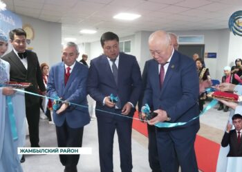 В Жамбылском районе открыли кабинет, посвящённый журналисту Кумисжан Байжан