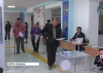 Кеген ауданының жұртшылығы саяси науқанда белсенділік танытты