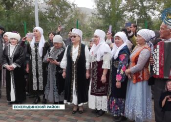 В Ескельдинском районе состоялось открытие сразу двух социальных объектов