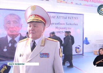 Ақсу ауданында жасөспірімдер арасында волейболдан турнир өтті