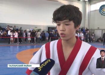 В Талгарском районе состоялся республиканский турнир по казакша курес