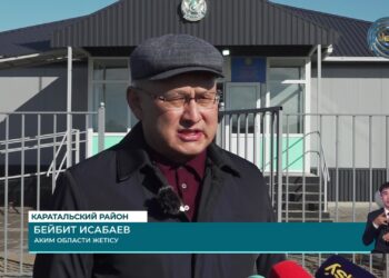 В Каратальском районе завершилось строительство дороги по направлению «УштобЕ-Алмалы-Копбирлик