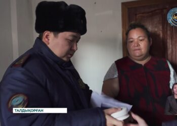 Департаментінің қызметкерлері, иісті газдан уланып қалу қауіпін түсіндірді