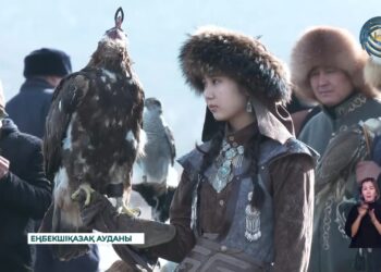 Еңбекшіқазақ ауданында саятшылар арасында халықаралық турнир өтті