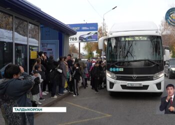 В Талдыкоргане идет процесс восстановления смарт-остановок