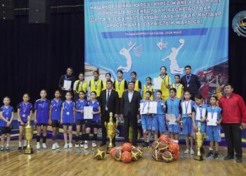 В Талдыкоргане прошел республиканский турнир по волейболу и баскетболу