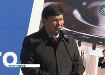 Жарлыөзек ауылдық округі табиғи газға қосылды