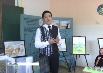 «Жас дарын» республикалық ғылыми жоба байқауының облыстық кезеңі өтті