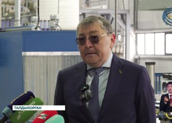 В Талдыкоргане открылся уникальный завод по производству промышленных батарей