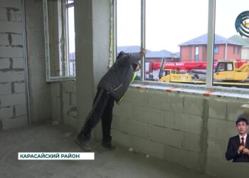 В Карасайском районе ведется строительство школы на две тысячи ученических мест