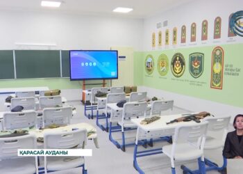 Қарасай ауданында қос бірдей мектеп қолданысқа берілді