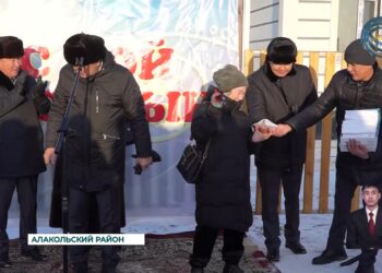 Cразу 70 семей из Алакольского района стали обладателями нового жилья